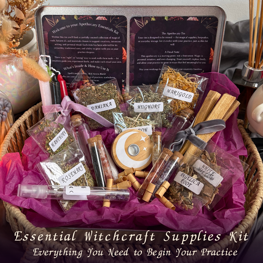 Apothecary Essentials Tin - Witchcraft Supplies Kit