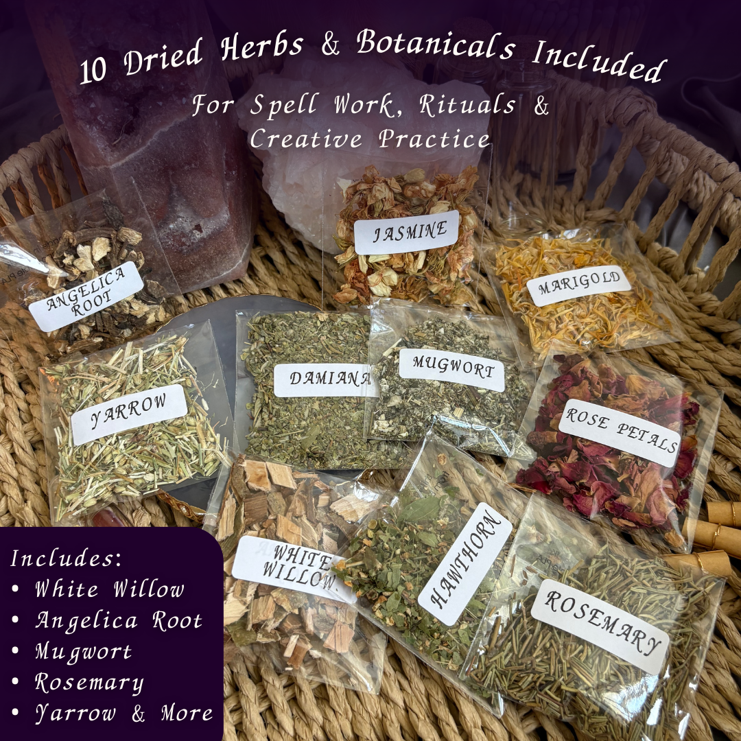 Apothecary Essentials Tin - Witchcraft Supplies Kit